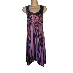 One World Purple Dress, Fairy Grunge, Whimsigoth, Small, EUC